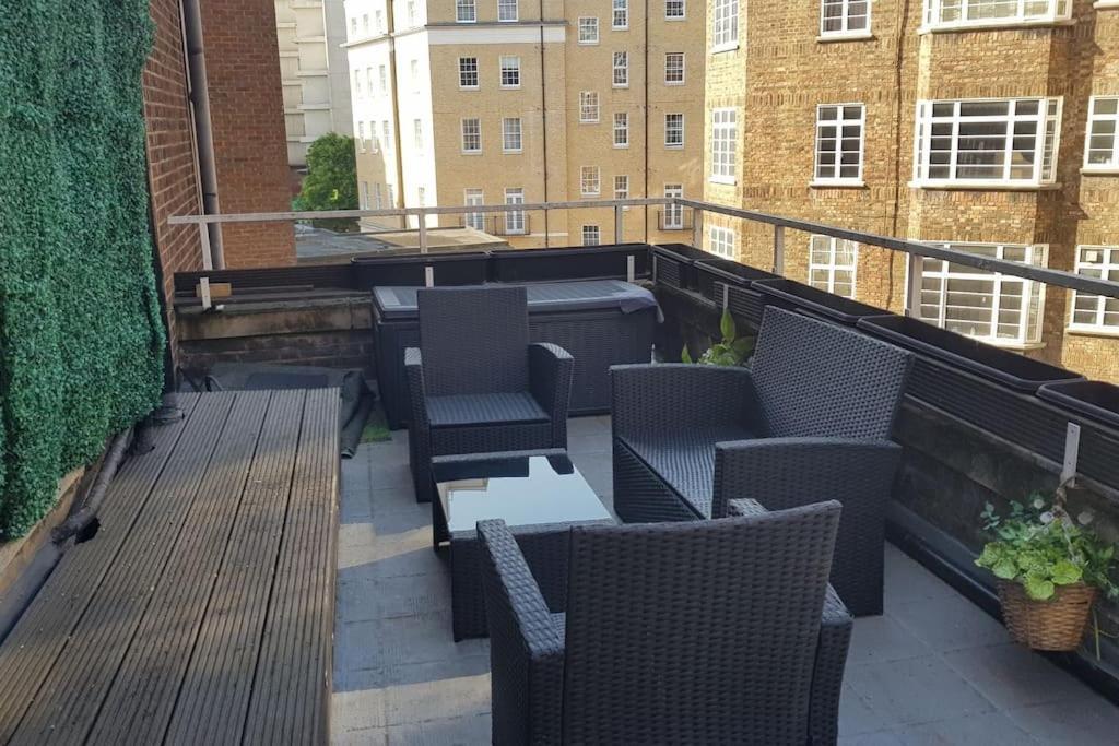 Studio Apt With Huge Balcony Near Oxford St - Marble Arch - Hydepark Londres Extérieur photo