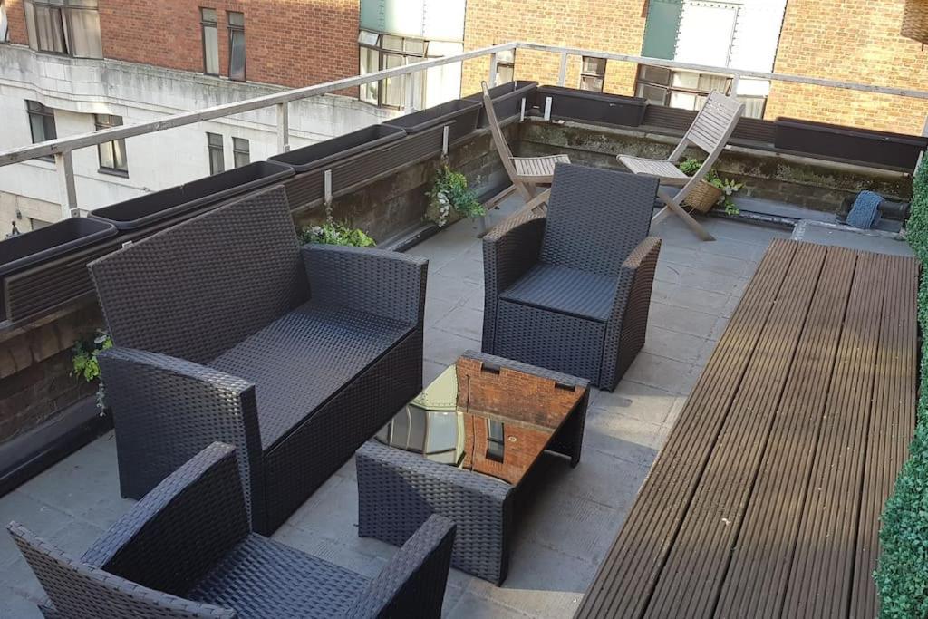 Studio Apt With Huge Balcony Near Oxford St - Marble Arch - Hydepark Londres Extérieur photo